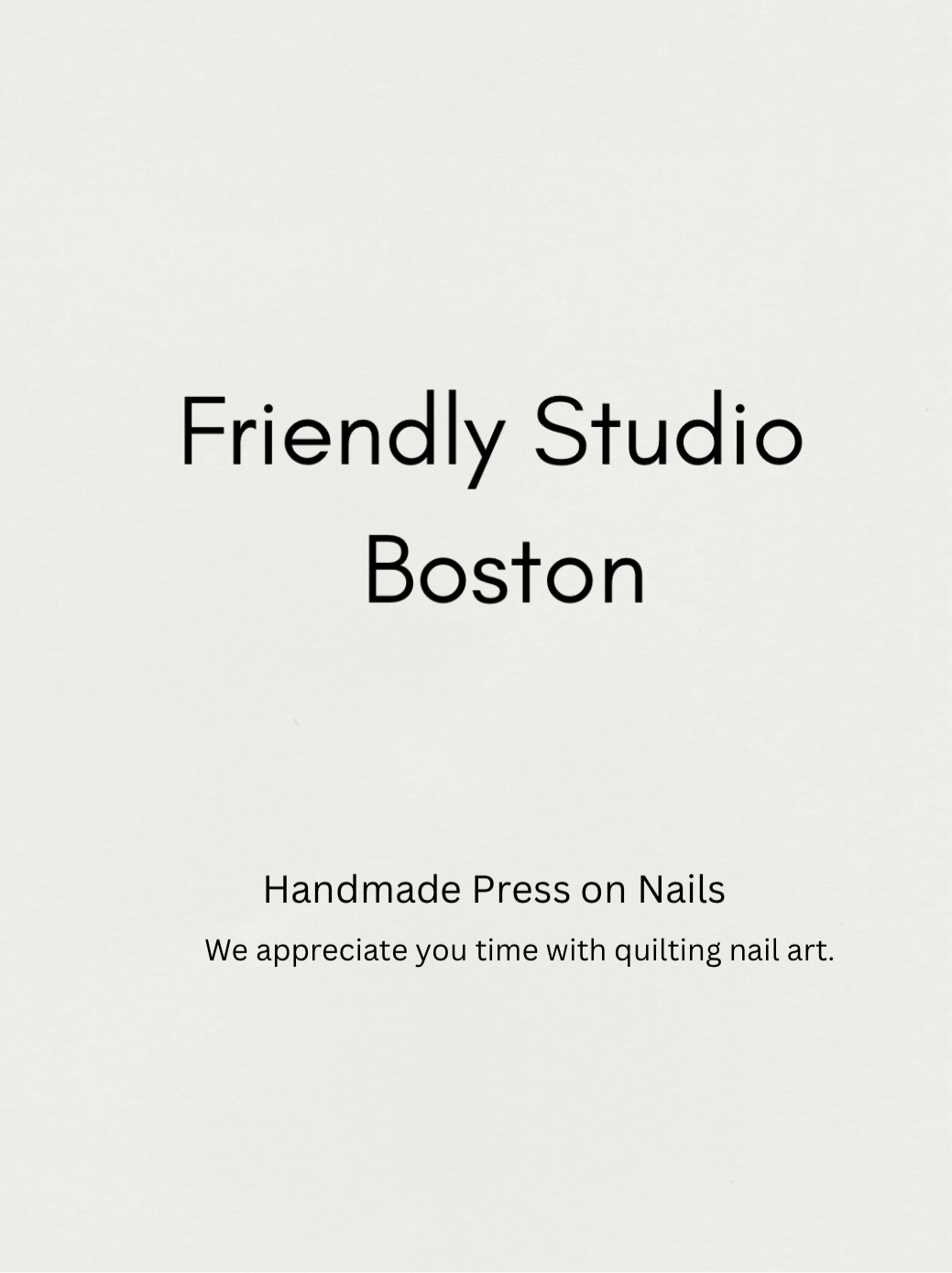 Gift Card from Friendly Studio